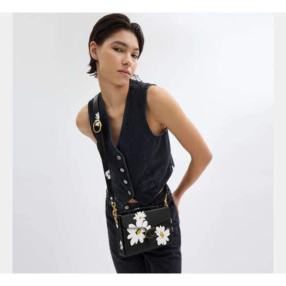 Coach Tabby Box Bag With Floral Print - Picture 12 of 14